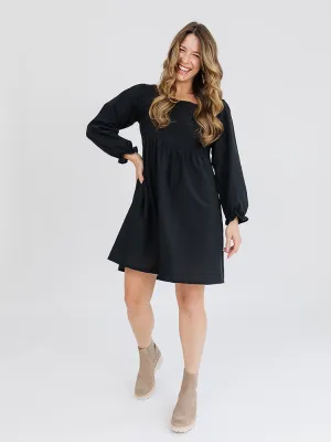 VIP Favorite Nico Mini Dress - Black  Almost Sold Out!