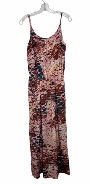 W118 Size Small Pink Print Pre-Owned Dress- Ladies