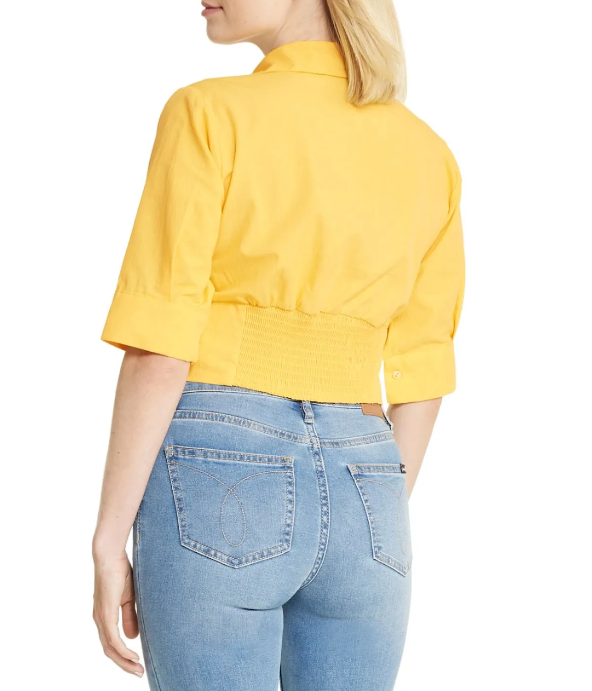 Worth Every Penny Cropped Corseted Shirt  Limited Stock!