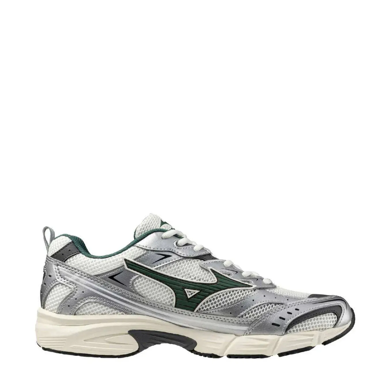 Worth Every Penny Mizuno MXR Snow White / Bistro Green / Silver  Stylish & Comfortable