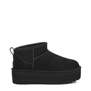 Worth Every Penny UGG Womens Classic Ultra Mini Platform Boot Black  Last Few Pieces!