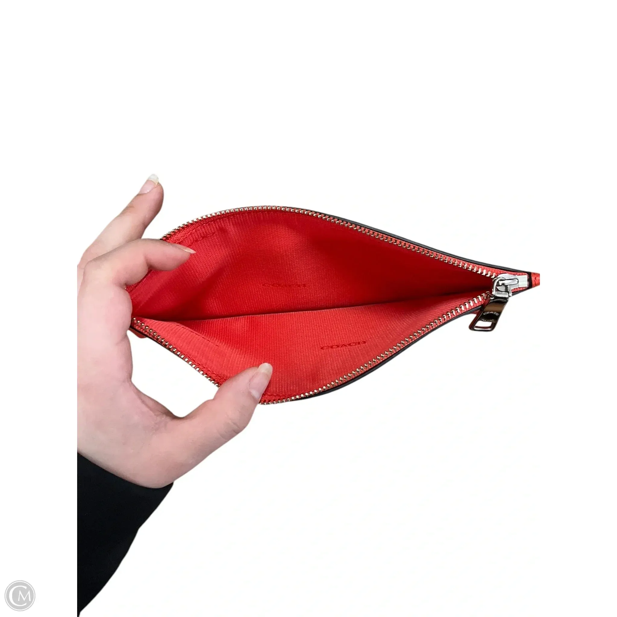Wristlet Designer By Coach, Size: Large