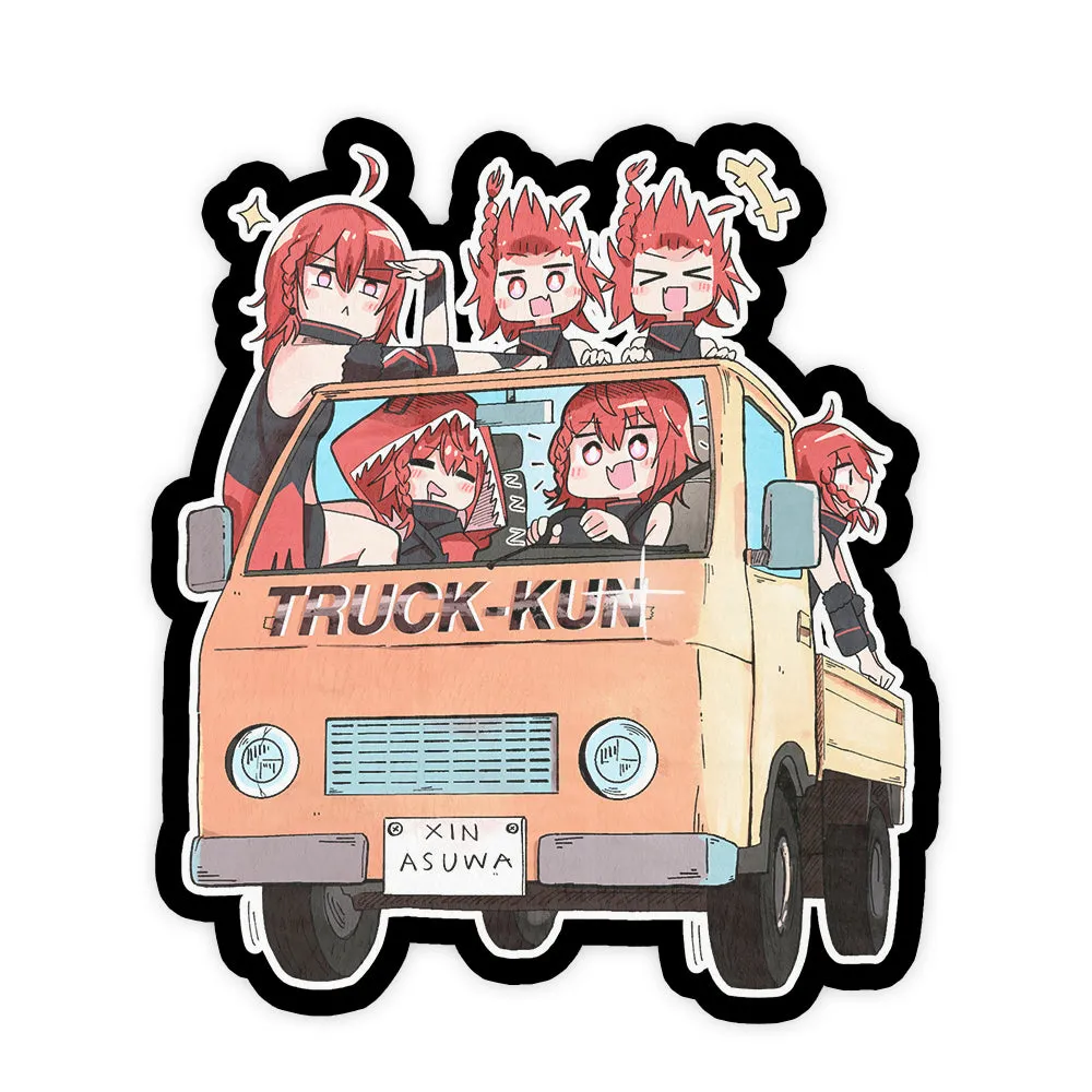 Xin Asuwa Truck-Kun Rug