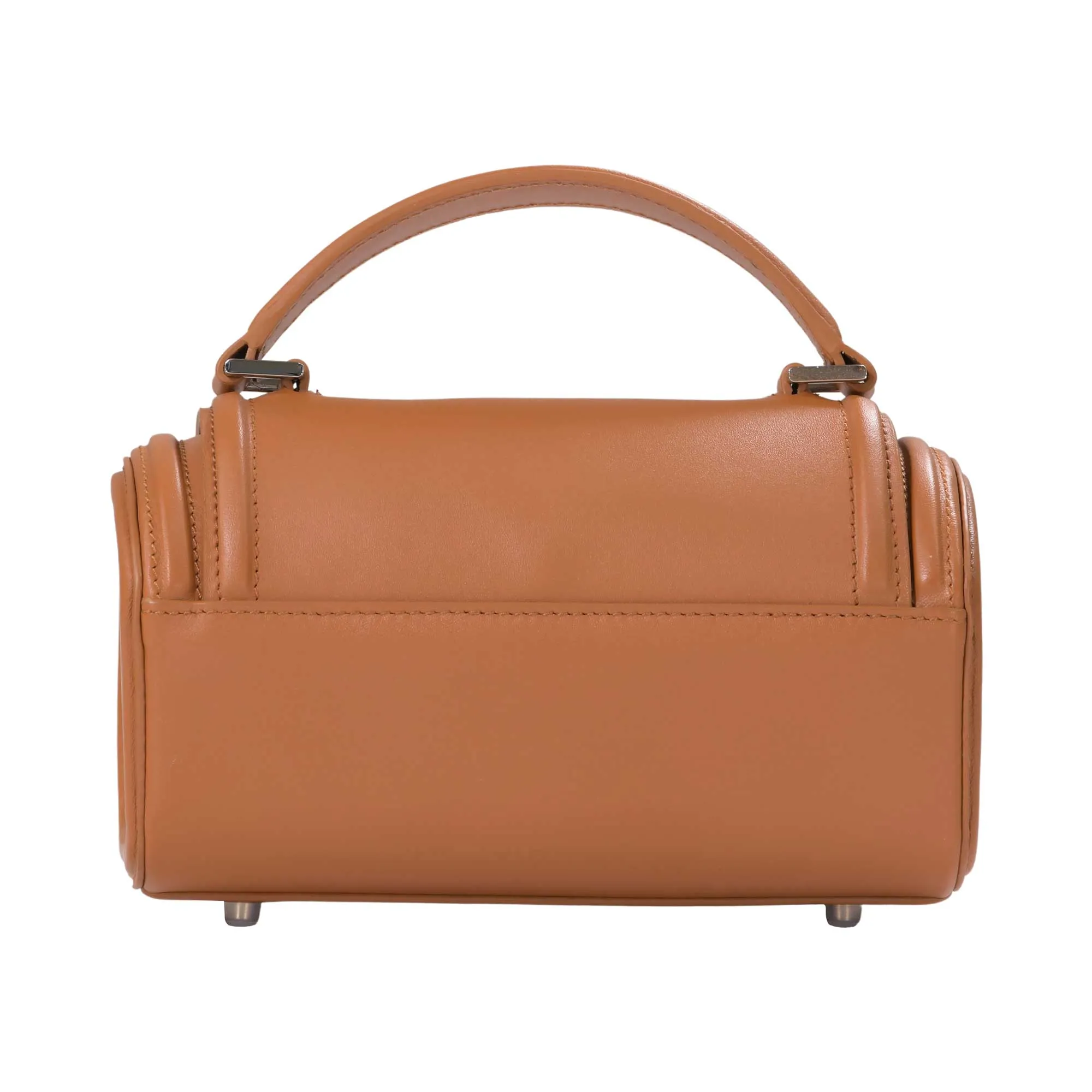 Yese Studio Women's Jennie Caramel Long Crossbody Bag, Size : 20cm X 12cm X 12cm